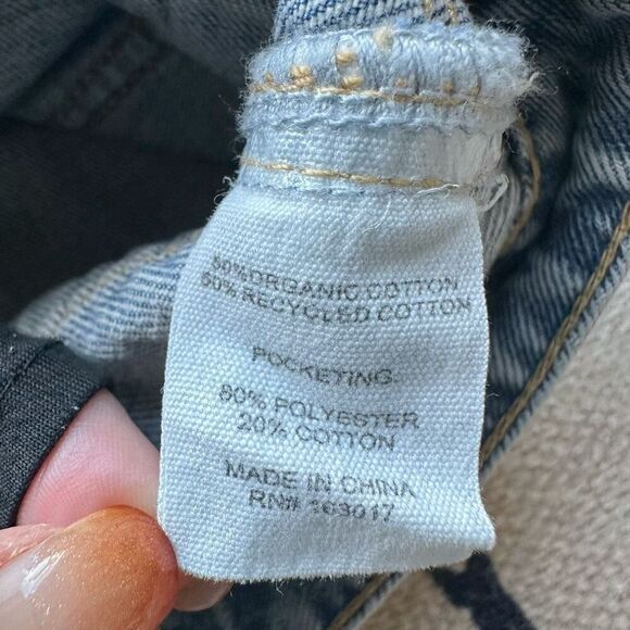 NWT Princess Polly Zakai Cargo Denim Mini Skirt Light Blue Size‎ 14 - Picture 6 of 6